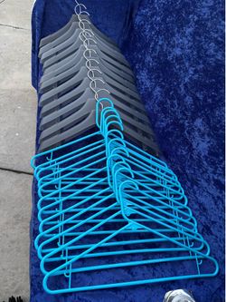 Good condition clothes hangers each package $5