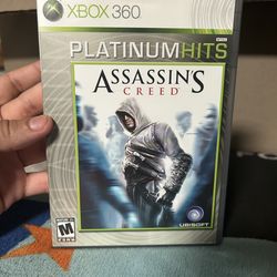 Assassin Creed 1 Xbox 360 Platinum Hits CIB