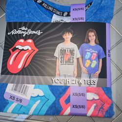 Unisex kids Rolling Stones shirts