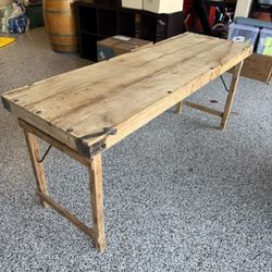 Salvaged Barn Wood Table