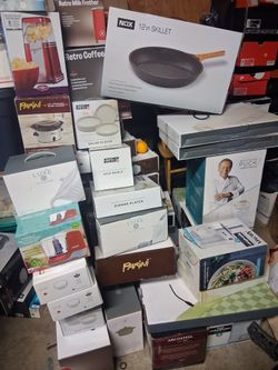 Kitchen Ware. Plates Bowls. Pans Pots Ect.