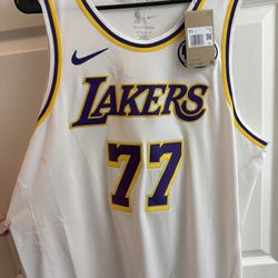 Brand New Los Angeles Lakers Luka Jersey (Authentic)