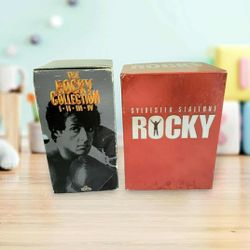 Rocky Collection VHS 1-4 Box Set from 1990 And The Rocky Anthology $20 Oh Best Offer