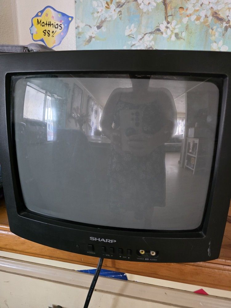 Vintage 1999 Sharp Tv