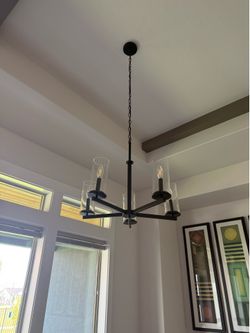 5 light chandelier