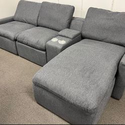 Power Reclining Sectional Sofa Hartsdale