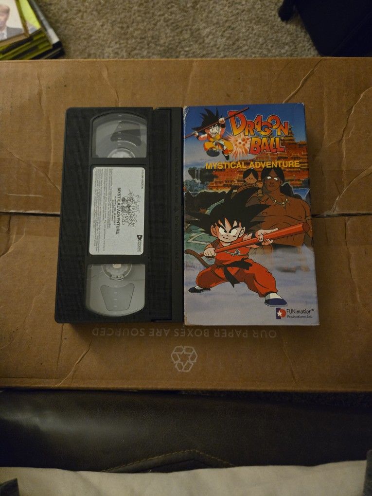 Dragon Ball VHS Tape "Mystical Adventure"