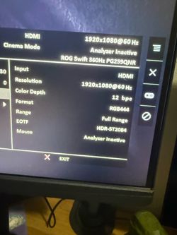 Gaming monitor
