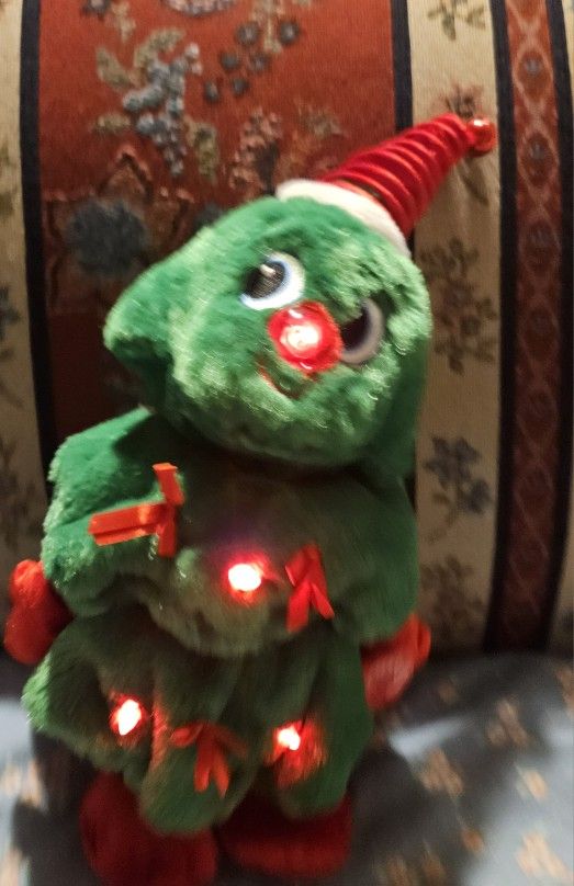   DAN DEE CHRISTMAS TREE ANIMATED MUSICAL ROCKIN AROUND THE XMAS TREE (WORKING)   