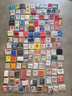 Vintage Matchbook Collection (140+ Lot) - Classic LA, Vegas, & Advertising - 2nd lot