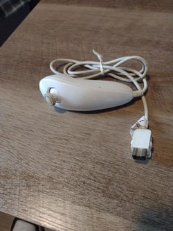 Two Nintendo Wii nunchucks controllers