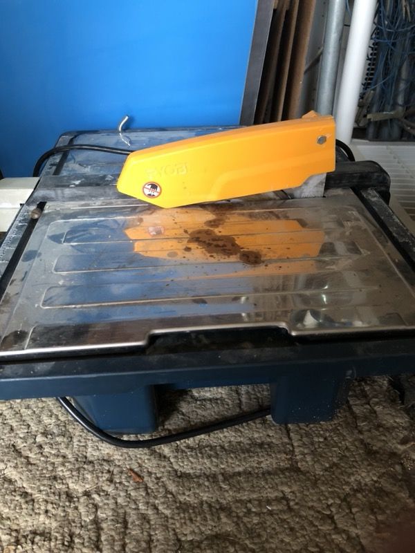 Ryobi wet tile saw