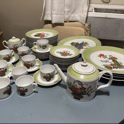 Antique 18th Century Chinese Woodblocks China Set 