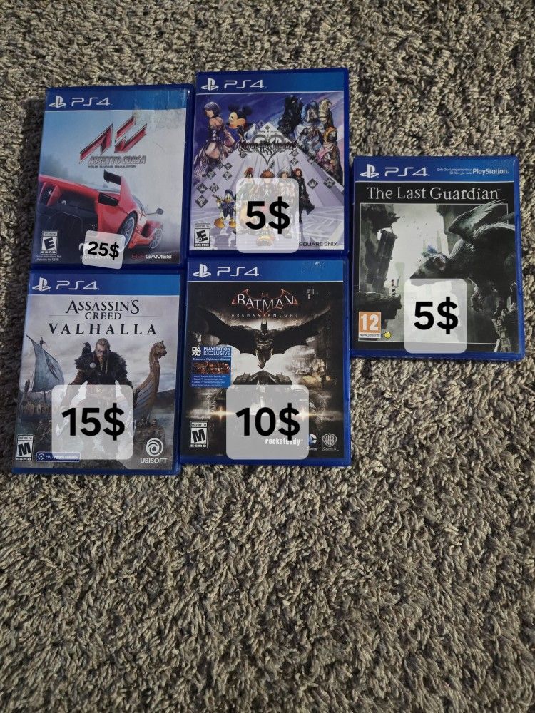 Assetto Corsa, Assassin´s Creed Valhalla, BatMan Arkhamknight, The Last Guardian, Kingdom Hearths,All Products : American Fashion Style Bags On Sale