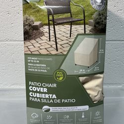 Style Selections Tan Polyester Conversation Chair Patio Furniture Cover
