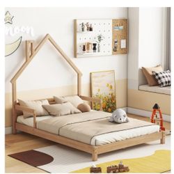 Child Bed Frame Pine Wood New In Box