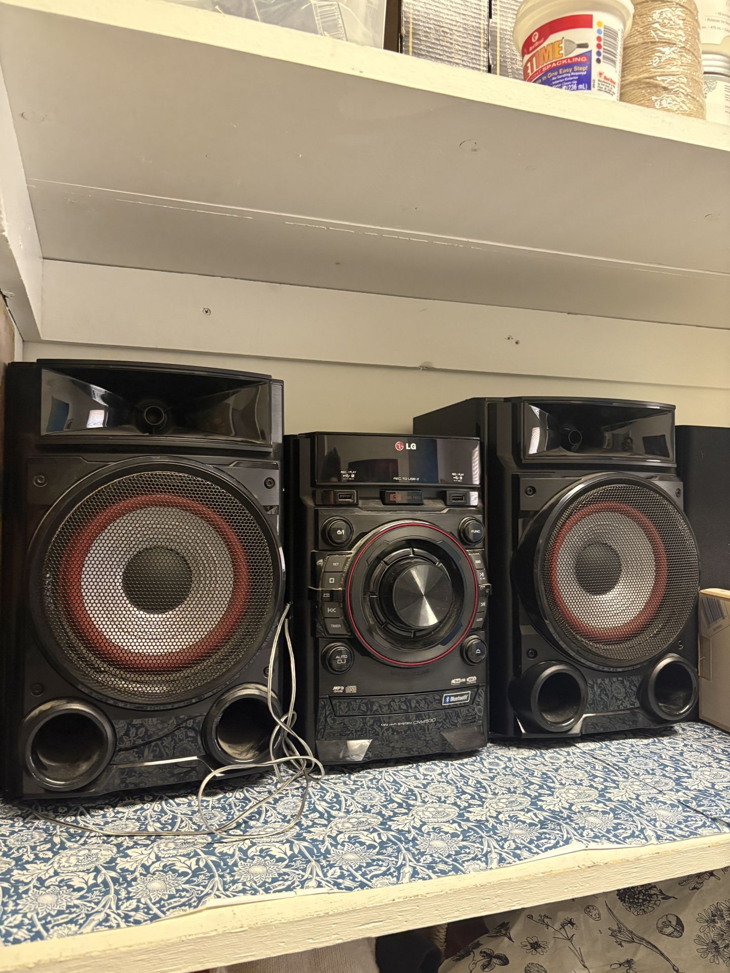 LG XBOOM Speakers (Fantastic Condition)