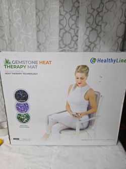 Healthy Line 40x18 Gemstone Heat Therapy Mat Brand New (Price Is Firm)