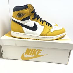 Jordan Retro 1 Yellow Ochre Shoes 203991