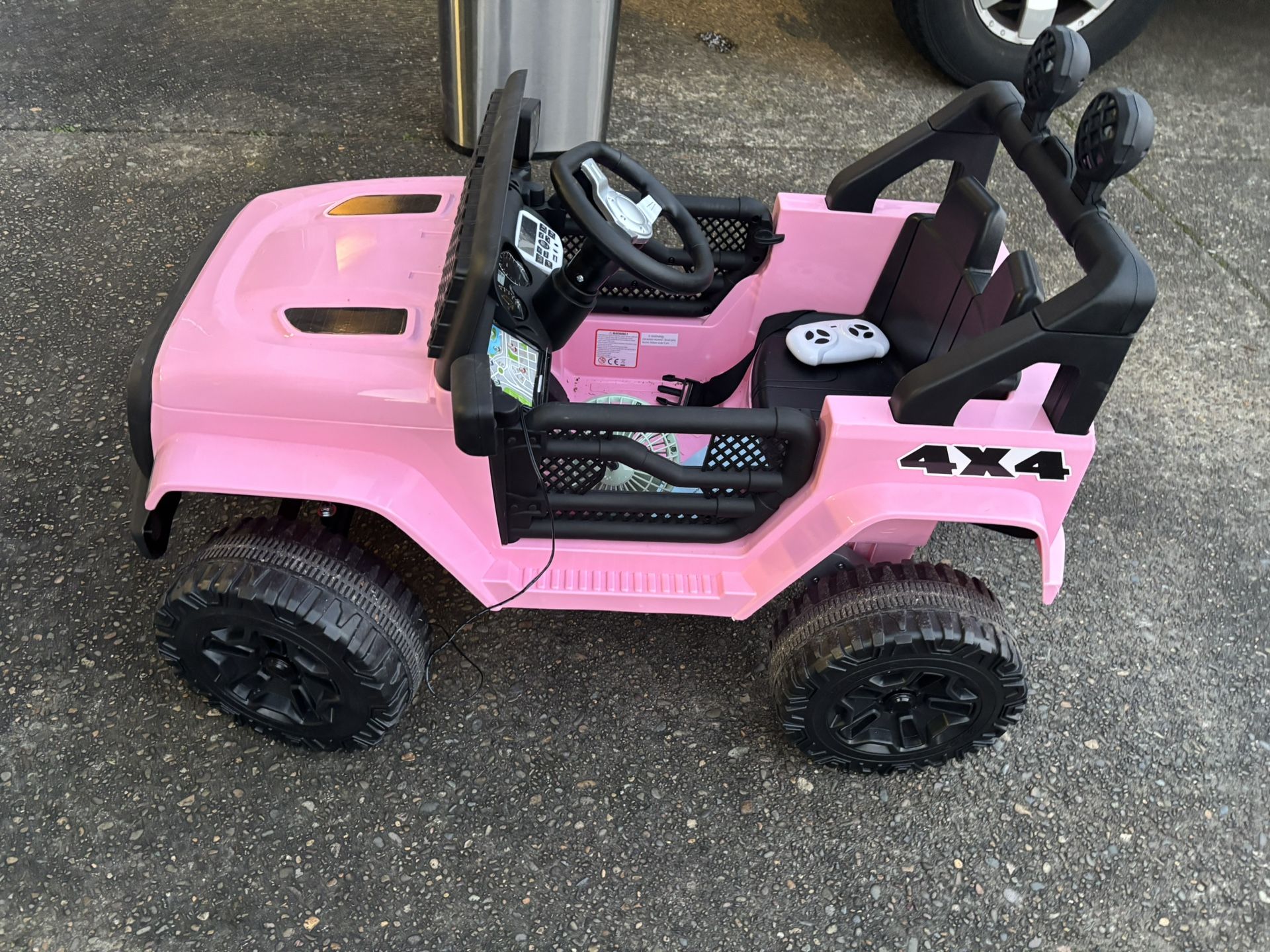 Pink Jeep