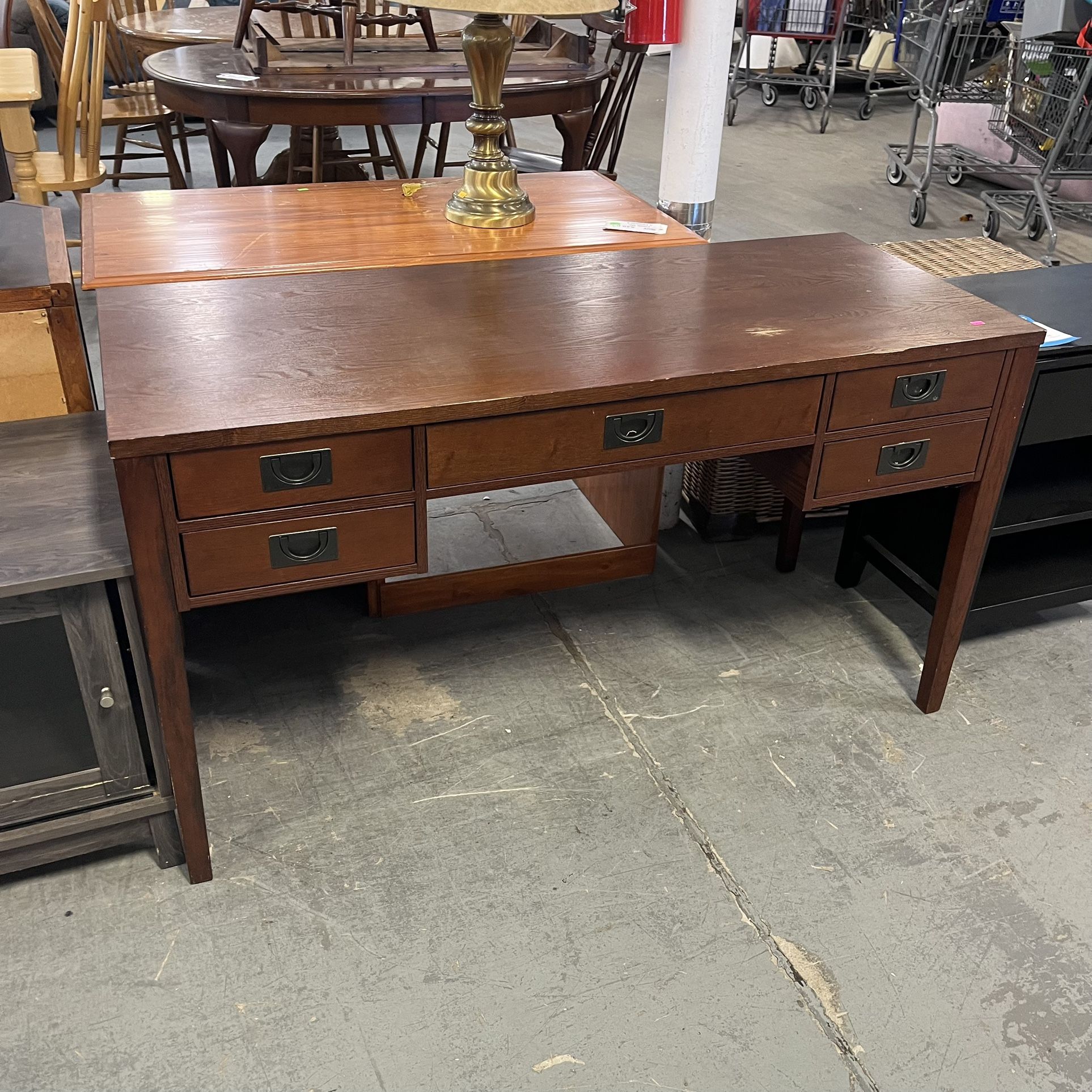 Mission Style Desk (in Store)