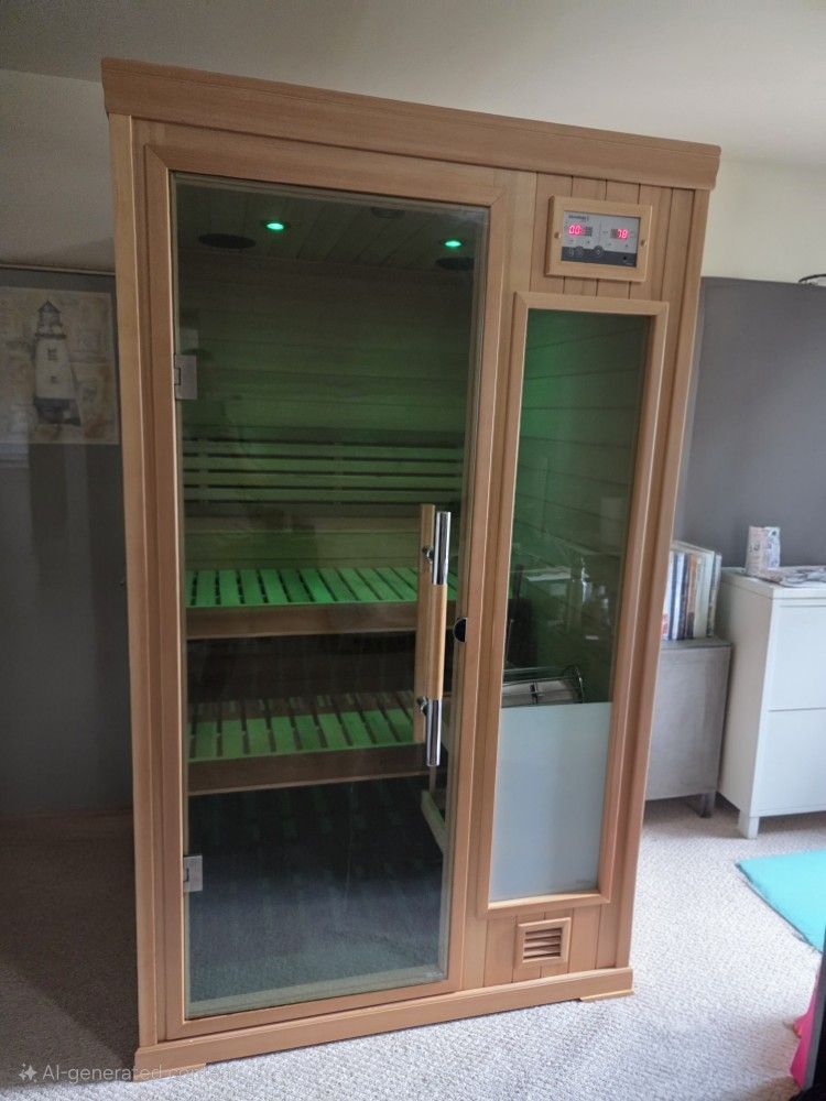 Traditional Finnish Sauna 2 Person Seat
