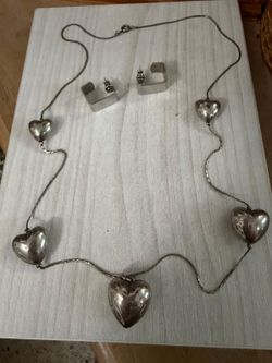 Juego Collar Aretes Stainlend Dormilona