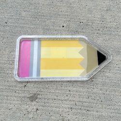 Plastic Decor Pencil Tray 