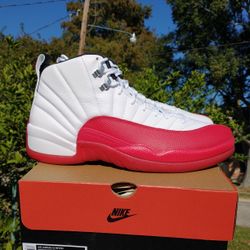 New Air Jordan 12 Retro Cherry Men Size 13