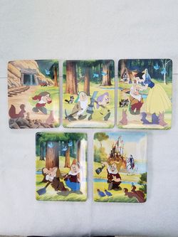 Snow White and The Seven Dwarfs Collector's Plates