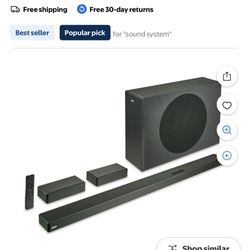 Onn Bluetooth 5.1 Channel Ultra-Slim Surround Sound with Dolby Atmos