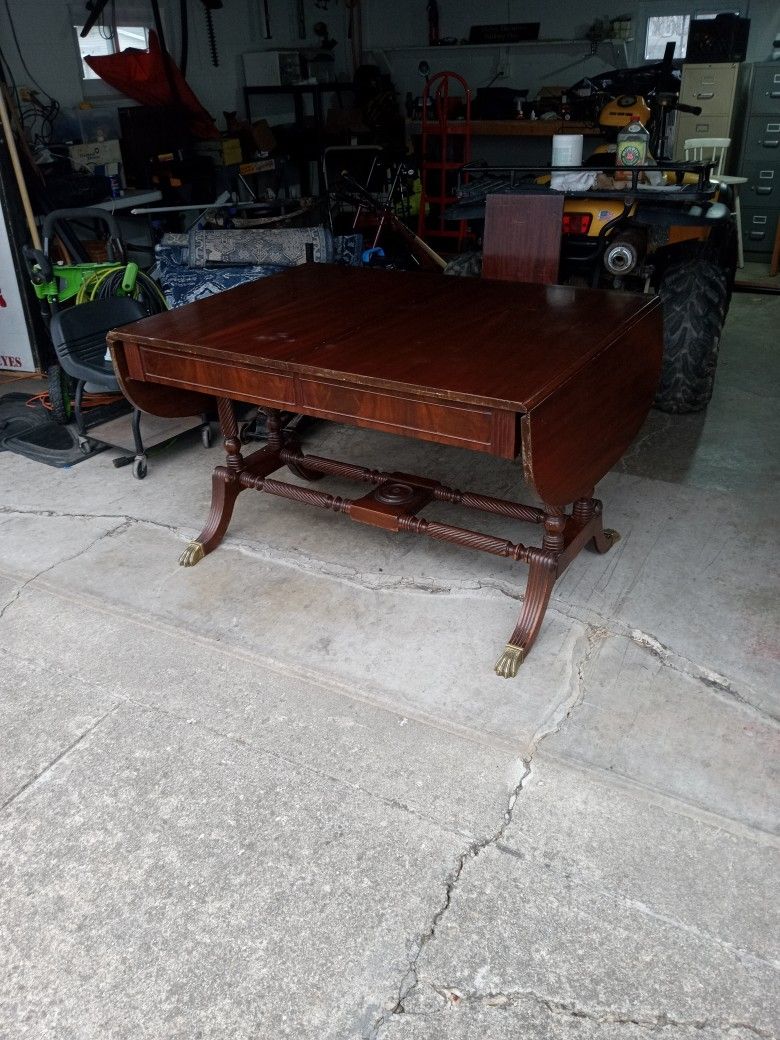 Dining Room Table Mahogany Wood Go Go