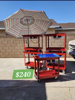 Hot Dog Cart/Carrito Para Hotdogs