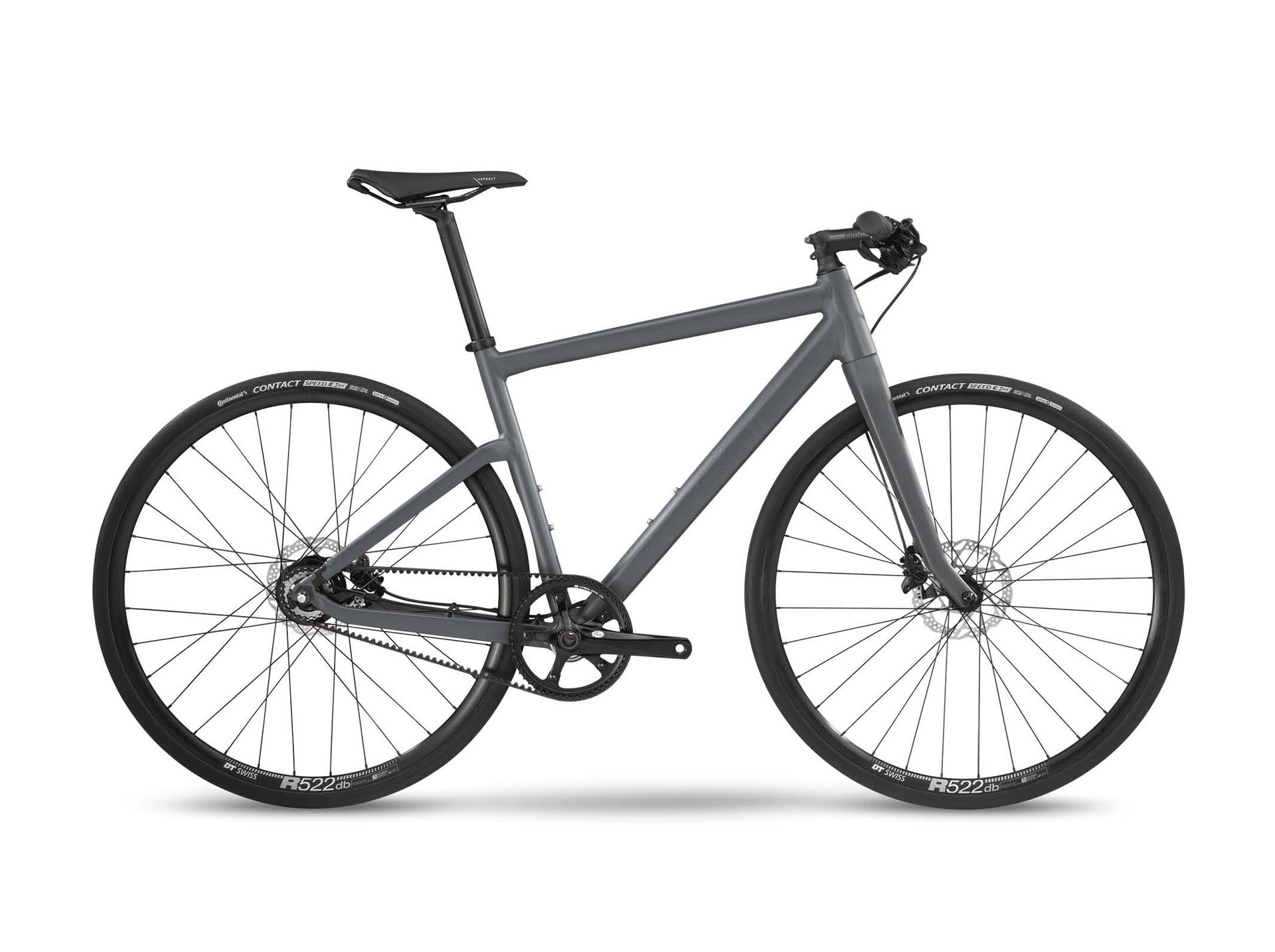 Used Grey/Gray BMC Alpenchallenge 01 One Belt Drive Internal Hub Road Bike