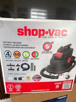 Shop-Vac 4 Gallon 6.0 HP Wet/Dry Vacuum