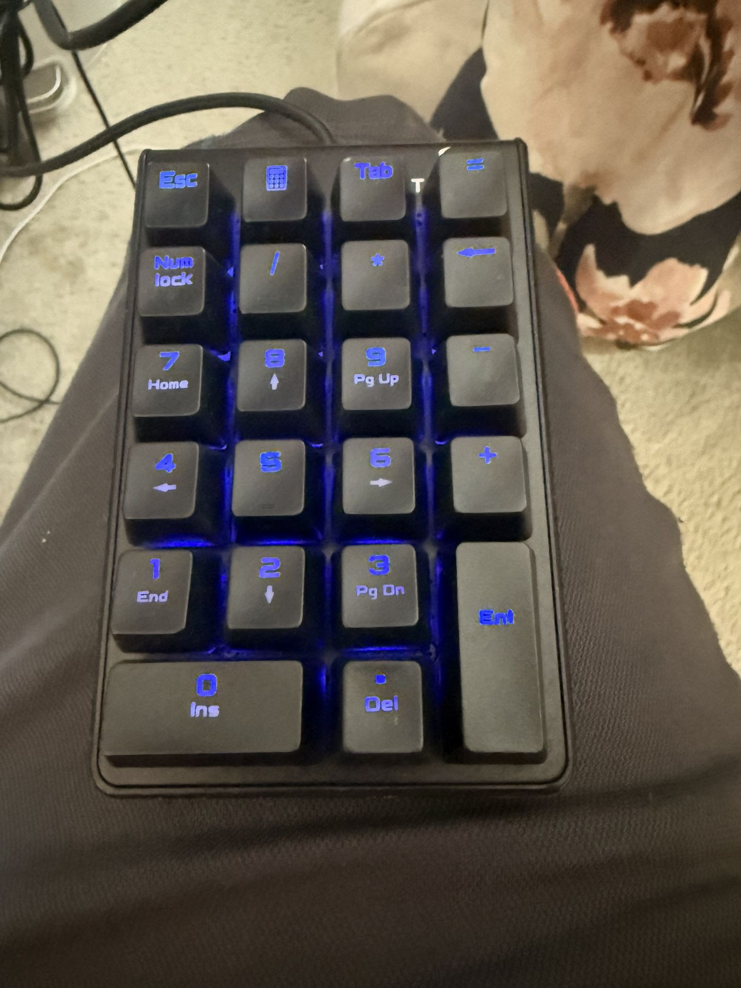 Rottay USB LED Number Pad for Laptop/Desktop