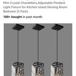 Mini Crystal Chandelier