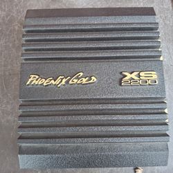 AMPLIFICADOR AMPLIFIER PHOENIX GOLD 2 CHANELS GOOD CONDICIÓN ABLO ESPAÑOL 