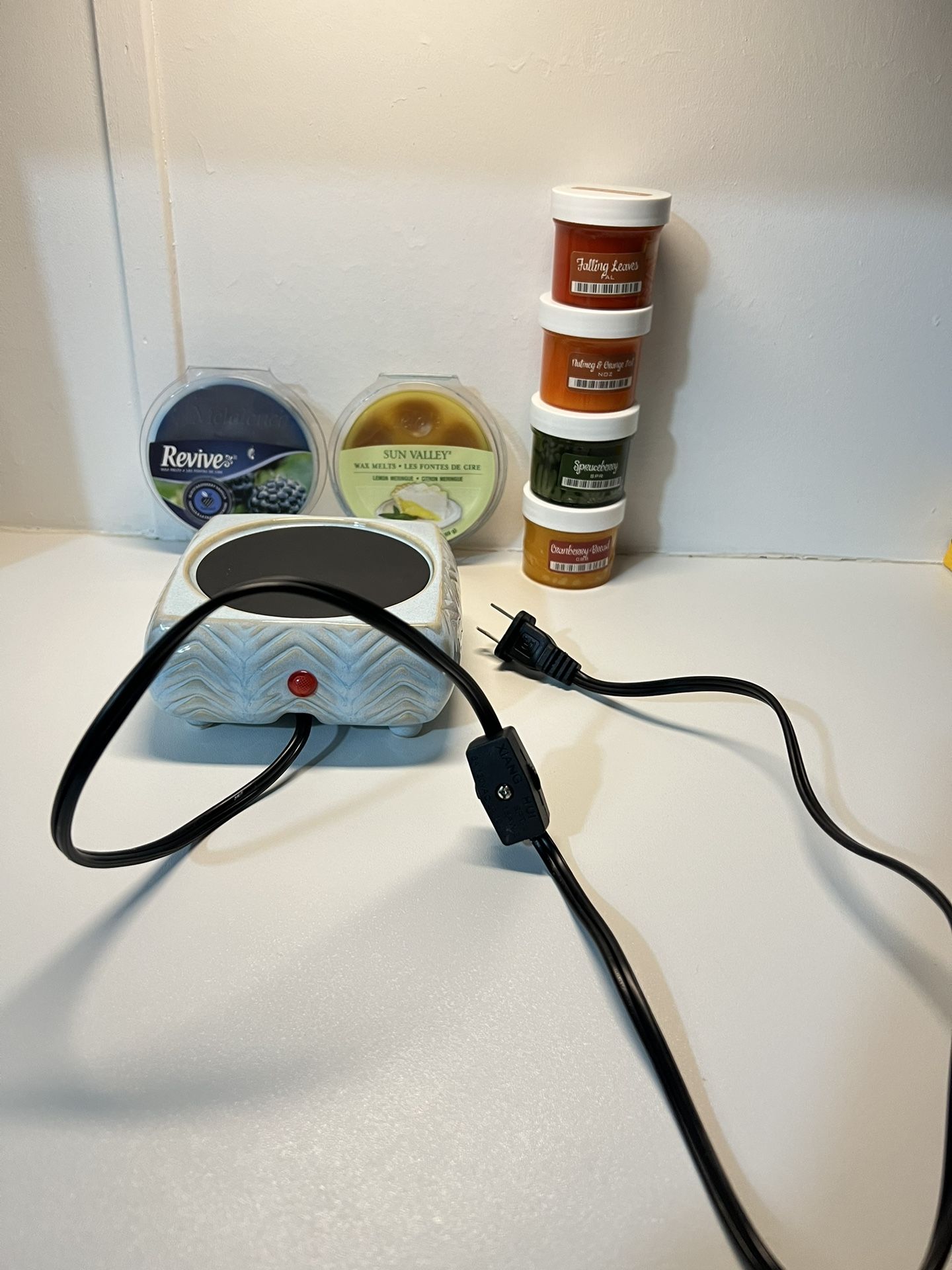 Scents warmer Blue designed Scentsy Warmer Lot