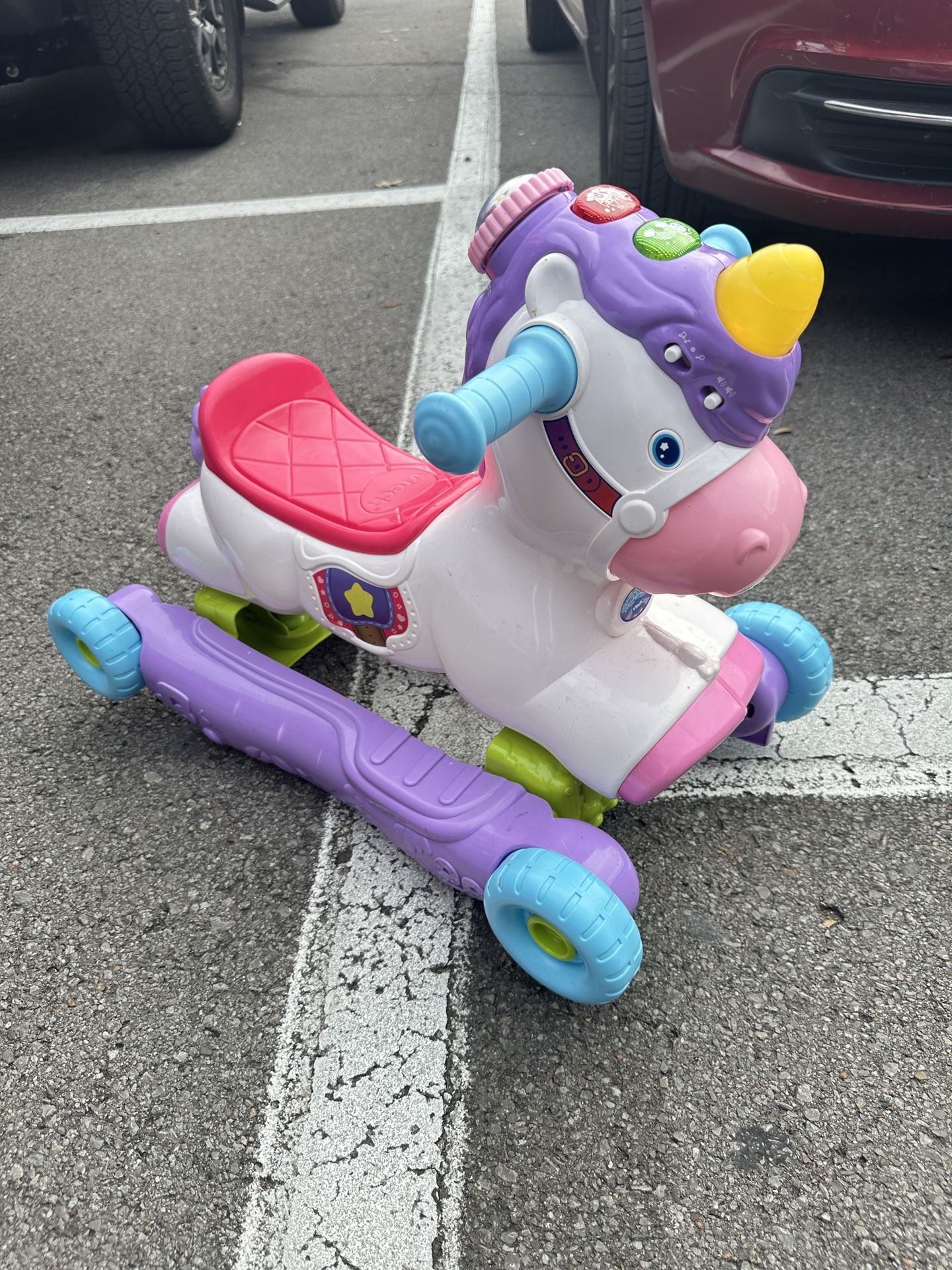 VTech Prance and Rock Learning Unicorn Rocking Horse