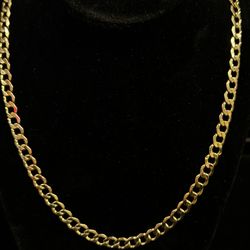 10K Gold Cuban link necklace 12.27grms 6mm 23” long no trades pick up in Tacoma FIRM PRICE