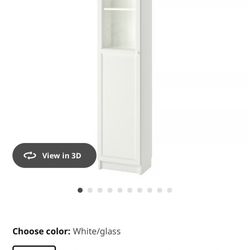 2 Brand New IKEA Billy/Oxberg Bookcases 