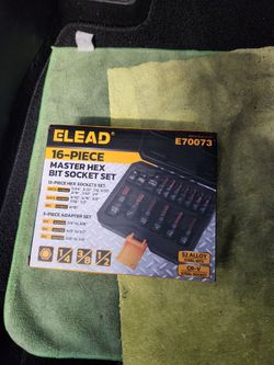 Elead 16pc Master Hex Bit Socket Set