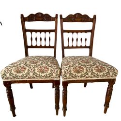 Bruce Talbert Antique Dining Chairs 
