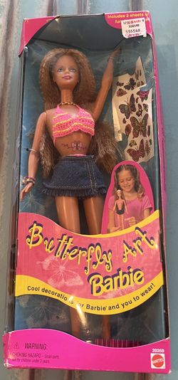 Butterfly Art Barbie