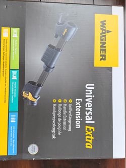 Wagner Spraytech (contact info removed) HVLP Extension Arm, 23.6 Inch Reach for Tall Walls or Ceilings, for Use with Most Wagner HVLP Sprayers
