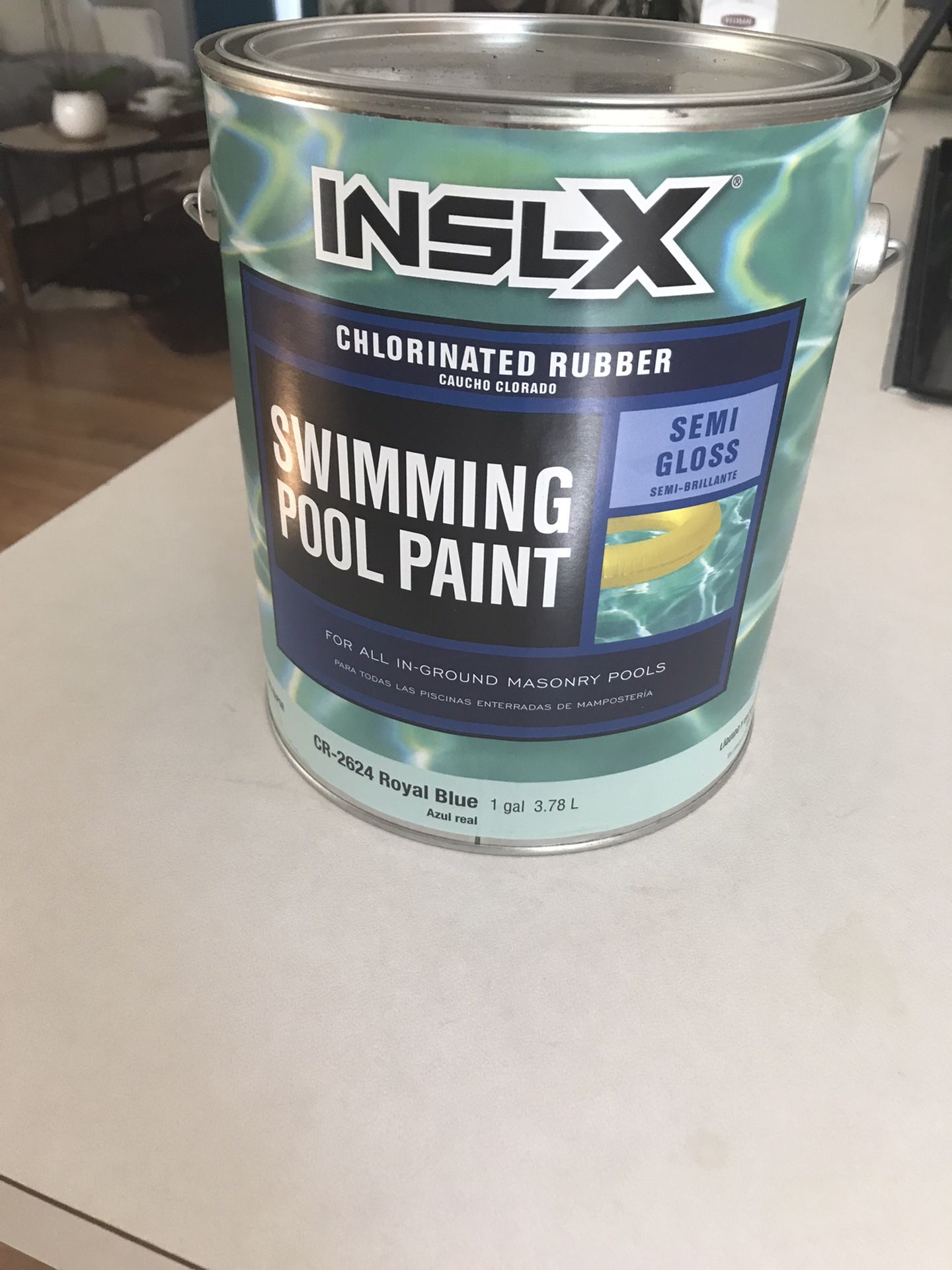 Insl x Chlorinated Rubber Pool Paint Royal Blue
