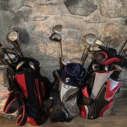 Golf Clubs And Bags