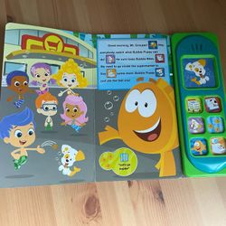 Nickelodeon Bubble Guppies - Good Boy, Bubble Puppy! Sound Book Kids (Bubble Guppies: Play-a-sound) Talking Boardbook 