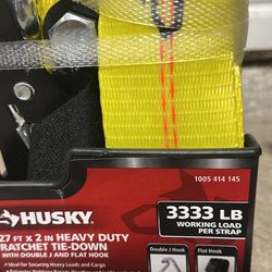 HEAVY DUTY RACHET HUSKY ONLY ONE $25 CHECK PICTURES ORIGINAL. PRICE $50 PLUS TAX